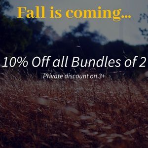 Ready for Fall...10% Bundles